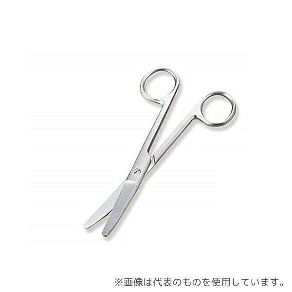 ●アズワン DIS-305 外科剪刀(ディスポタイプ6本入) 両鈍 曲