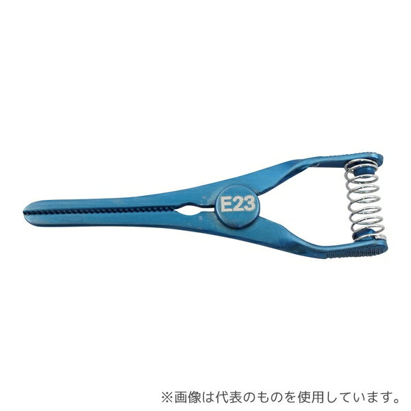 ●アズワン NVBC 42/T ブルドッグクランプ(チタン製) 静脈用