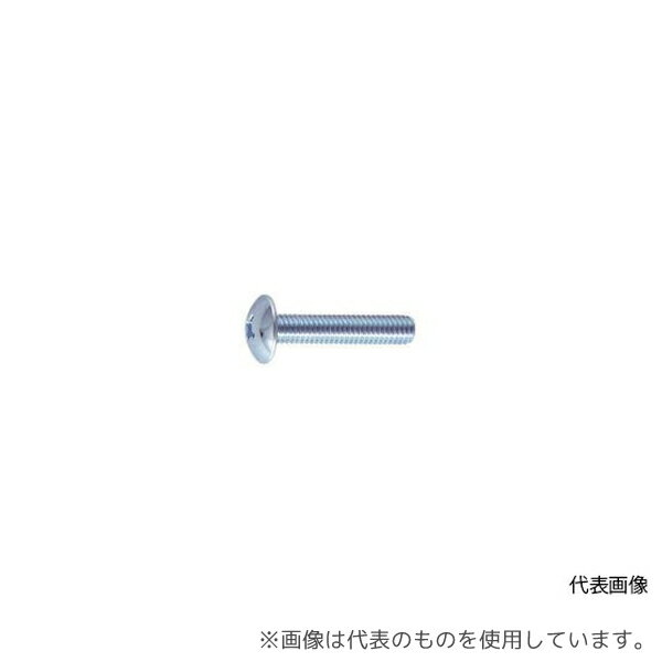 トラスコ中山 B04-0415 トラス頭小ねじ ユニクロ 全ネジ M4×15 160本入