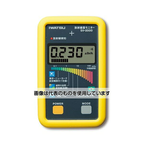 岩崎通信機 放射線量モニター除染モデル SV-2000Type-A 入数：1式
