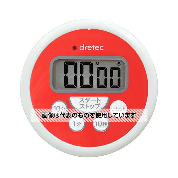 ドリテック 洗えるタイマーレッド T-533RDHA 入数：1個