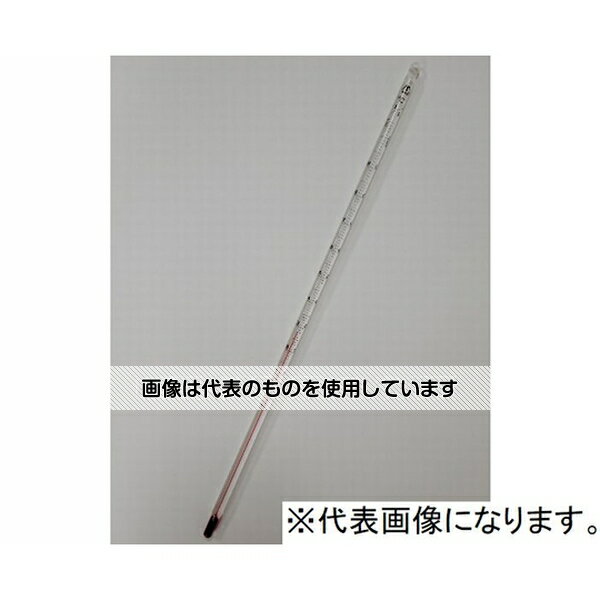 東亜計器製作所 赤液棒状温度計-20～100℃ JC-2080 入数：1本