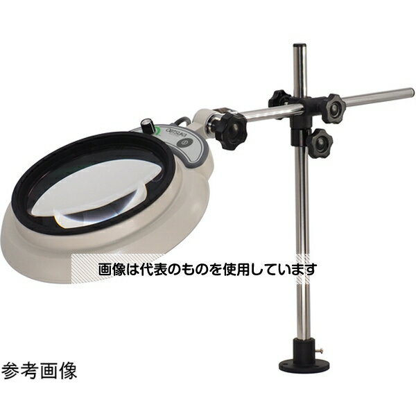 オーツカ光学 LED照明拡大鏡(デスクホルダー固定式)4倍 MGL-D4XAR 入数:1台