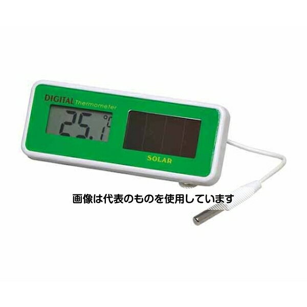 エンペックス気象計 ソーラーサーモ使用-10～+70℃(本体)-30～+70℃(外部センサ)±1℃以内(0～50℃) TD-813 入数：1個