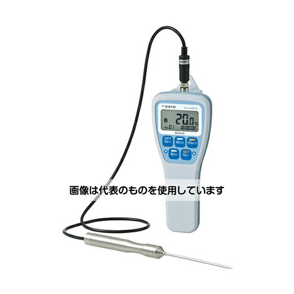 佐藤計量器製作所 防水型無線温度計(標準センサS270WP-01付き) SK-270WP-B 入数：1個