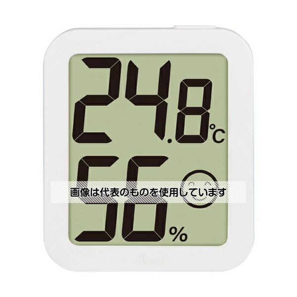 シンワ測定 デジタル温湿度計環境チェッカーホワイト 73247 入数：1個