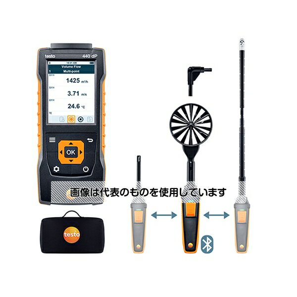 �ƥ��ȡ���Testo�� �ޥ���Ķ���¬�� testo 440 dP ��®�ץ����֥���ܥ��å� 2 0563 4410 1���å�