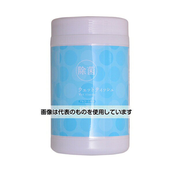 伊藤忠リーテイルリンク アルコール除菌ボトルウェット(本体)1ケース(100枚×24個入) JBI-001 入数：1ケース(100枚×24個入)