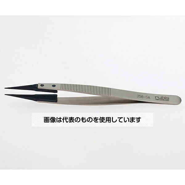 RUBIS 先端プラスティックピンセット 258SAPEEK 入数：1本