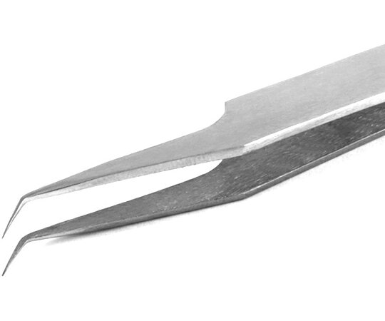 SIPEL ステンレスピンセット全長120mm0.20mmファインベンドティップス 51-SA/S 入...