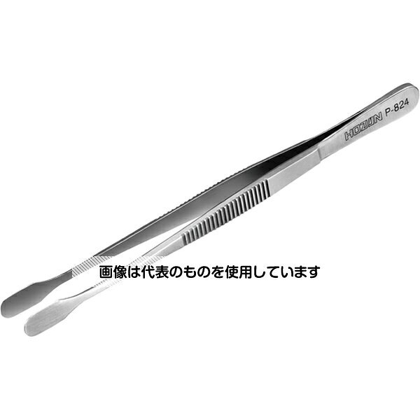 【アズワン AS ONE】分析・特殊機器 培養機器・容器 培養容器 ●先端が幅広のヘラ型 ●先端が幅の広いヘラ型のため切手や紙を突き破ることなくつかむことができます。 商品の仕様 ●材質：ステンレス(SUS410) ●重量：11g ●全長：125mm ●入数：1 【※ご注意ください】商品は代表の画像を使用しています。