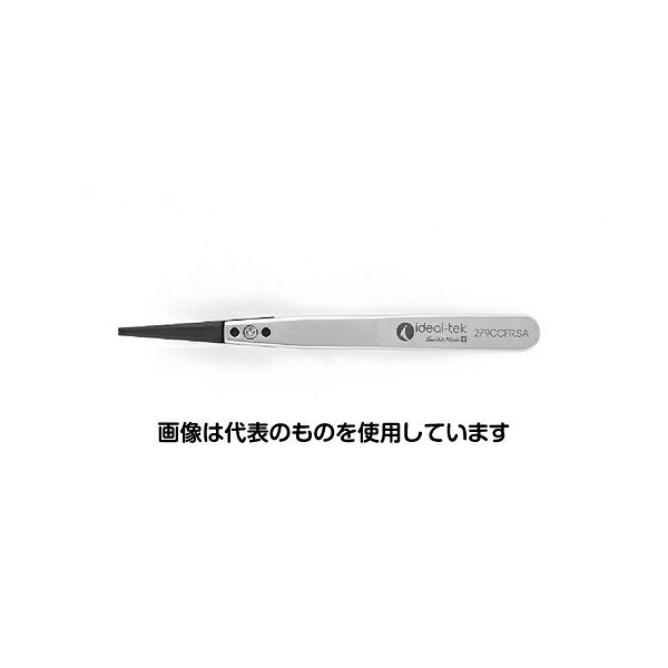IDEAL-TEK カーボンファイバーピンセット先端チップ交換型ショートボディタイプ(先...