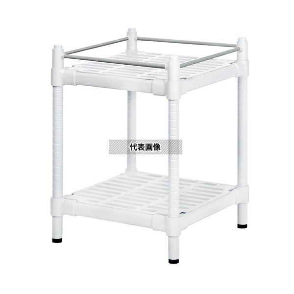 ナビス(アズワン) M-2FW コンフォートシェルフ(スリムタイプ) ホワイト 575×575×815mm