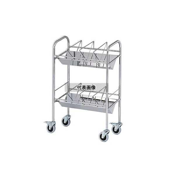 ナビス(アズワン) 40F カルテワゴン(平板タイプ) 670×320×1010mm