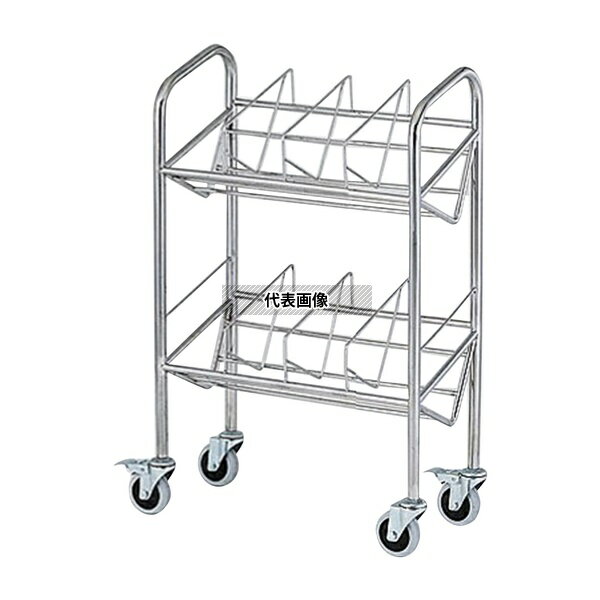 ナビス(アズワン) 40P カルテワゴン(パイプタイプ) 670×310×1010mm