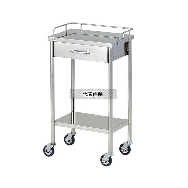 ナビス(アズワン) 引出し付き スモールワゴン 450×300×840mm