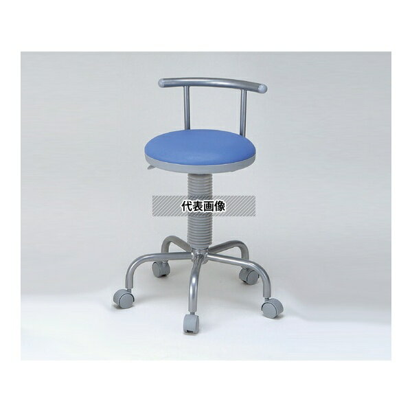 ナビス(アズワン) CH-S142 ナビスツール ブルー キャスター