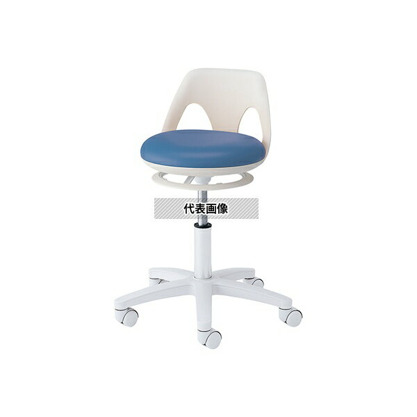 ナビス(アズワン) NV-N ナースチェア(ラクーン) リング無し ネイビー