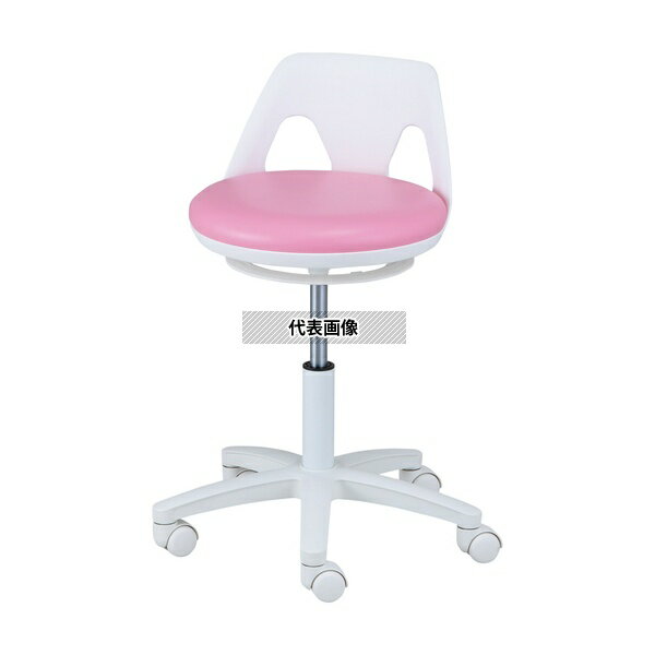 ナビス(アズワン) NV-P-W ナースチェア(ラクーン/ワイド)リング無し ピンク