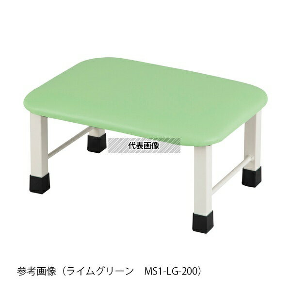 ナビス(アズワン) MS1-IV-200 ミニ踏み台 1段 400×300×200mm アイボリー