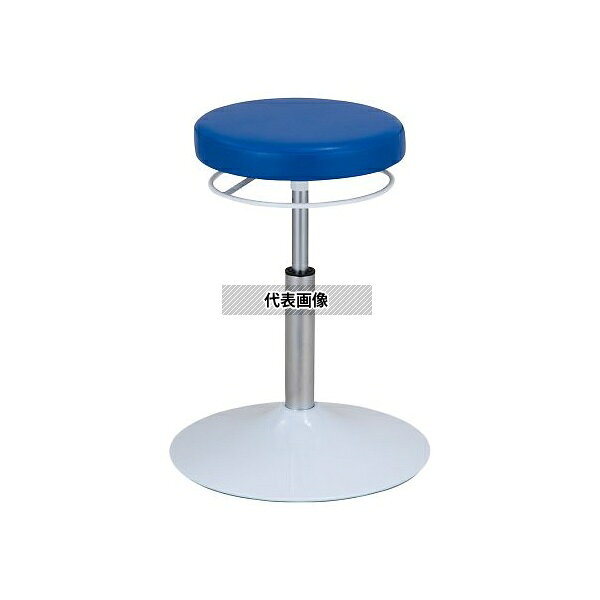 ナビス(アズワン) NC-BL 患者用ラウンドチェア ブルー