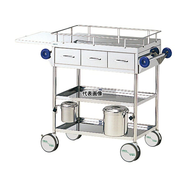 ナビス(アズワン) NBC-4 繃帯交換車 700×450×850mm