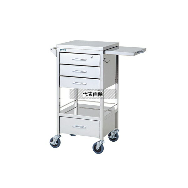 ナビス(アズワン) AC-1 麻酔カート(補助天板付き)