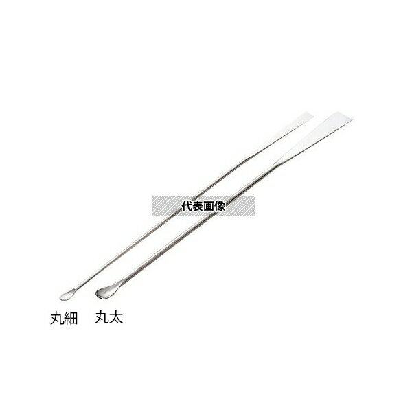 アズワン ミクロスパーテルSCC 180mm 丸太 10本入 1袋(10本入)