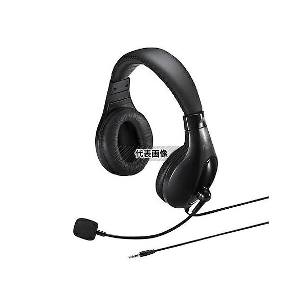 アズワン EA763BC-27 1.8m/4極 ミニプラグヘッドセット
