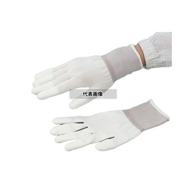 アズピュア(アズワン) アズピュア PUコート手袋(オーバーロックタイプ) 指先コート LL 10双入