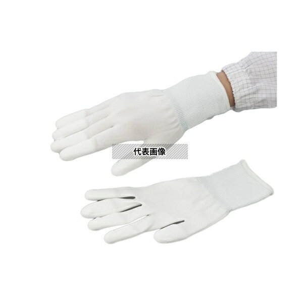 アズピュア(アズワン) アズピュア PUコート手袋(オーバーロックタイプ) 指先コート S 10双入