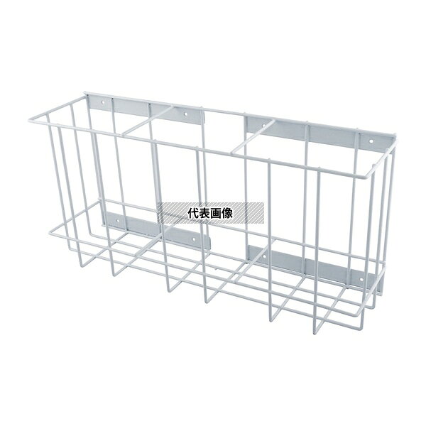 ナビス(アズワン) ボックスホルダー 縦置き3段 ネジ型 478×124×231mm