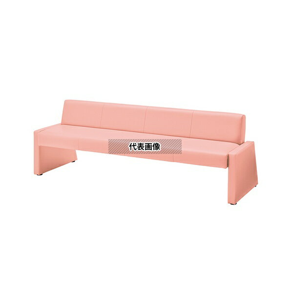 ナビス(アズワン) AS-BBP ユニバーサルベンチベッド(壁面設置型) ピーチ [配送制限商品]