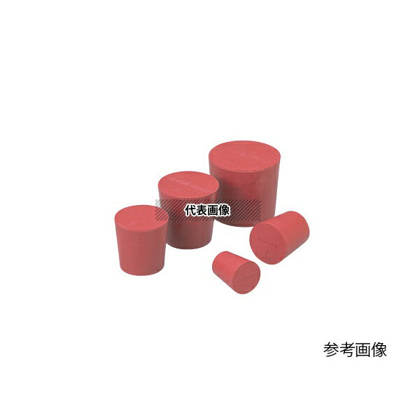 アズワン 4号 赤ゴム栓 1個入