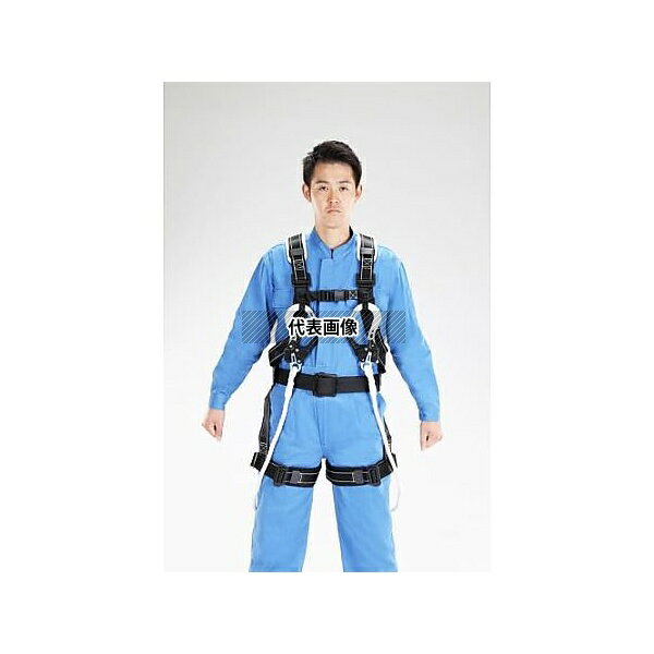 エスコ EA998KA-2 墜落制止用器具(フルハーネス/ロープ式ツインランヤード付)