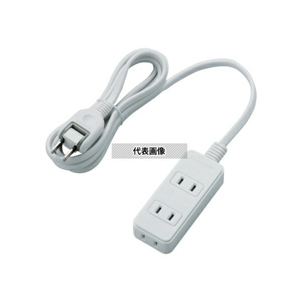 エレコム T-KS02-2320WH 電源タップ(雷ガード付き)