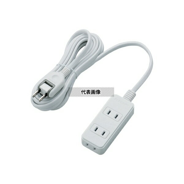 エレコム T-KS02-2330WH 電源タップ(雷ガード付き)
