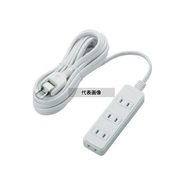 エレコム T-KST02-22450WH 電源タップ(雷ガード・ほこりシャッター)