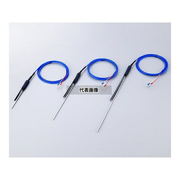 アズワン FK300 K熱電対(シース型・テフロンR被覆) φ3.6×L300mm 中国語版校正証明書付