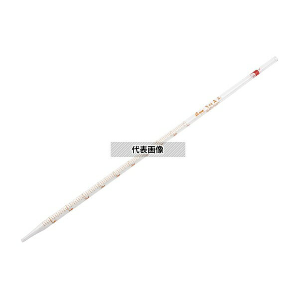 アズワン 先端メスピペット 5mL(クラスA) 中国語版校正証明書付