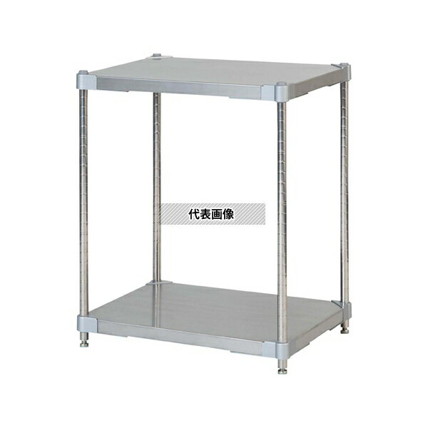 アズワン ASGSS2-4660 ステンレスシェルフ W610×D460×H700mm
