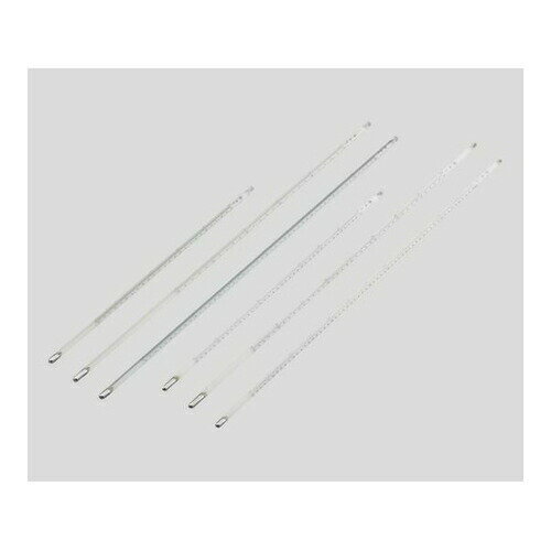 日本計量器工業 精密棒状水銀温度計（最小目盛：0.1℃）0〜100℃ 450mm 校正証明書付 JC-2041 1本