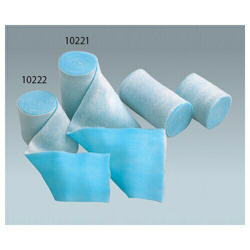 アズワン(AS ONE) オルテックス(R)(ギプス用綿包帯)青3裂 18巻入 10222 1箱(18巻入り)