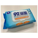アズワン(AS ONE) 99%除菌ウェットティッシュ(ノンアルコール・しっかり厚手タイプ)80枚入
