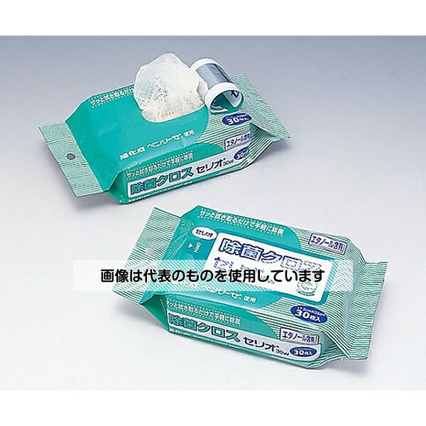 ●アズワン(AS ONE) セリオ除菌クロス 1ケース(30枚/袋×60袋) 063276 入数：1ケース(30枚×60袋入)