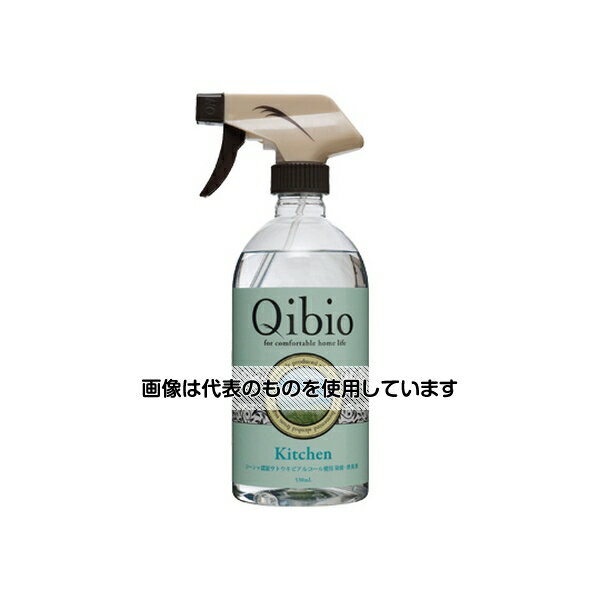 楽天ファーストFACTORY日本アルコール産業 Qibio（キビオ）除菌・消臭剤 キッチン用 530mL 10本 A100001 入数：1式（10本入）