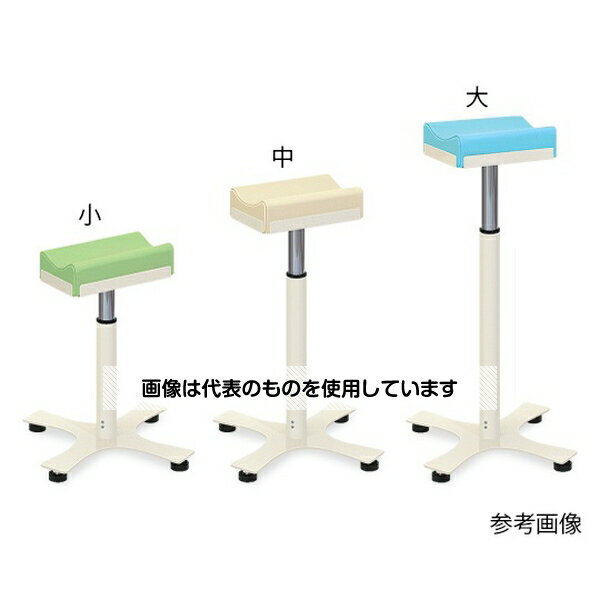 【アズワン AS ONE】看護、介護用品 診察・計測 診察補助器具類 ●垂直荷重能力400kgを実現した、メカロック機構2cm間隔昇降式肢台。 ●2万回の操作試験にも合格した信頼性の高い手動昇降式ロック機構。 ●アール面とフラット面の両面活用できる脱着可能な肢台用クッション。 商品の仕様 ●寸法：高さ60〜90cm(15段階調節) ●色：メディグリーン ●クッションサイズ：幅15×奥行24×高さ5/7cm ●※肢台用クッションはフラット面とアール面が使えます。 【※ご注意ください】商品は代表の画像を使用しています。