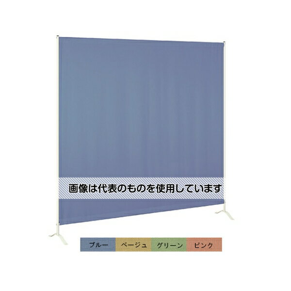 高田ベッド 1連サンシャット(03) 幅100×高さ180cm ブルー TB-1413-03 入数：1個