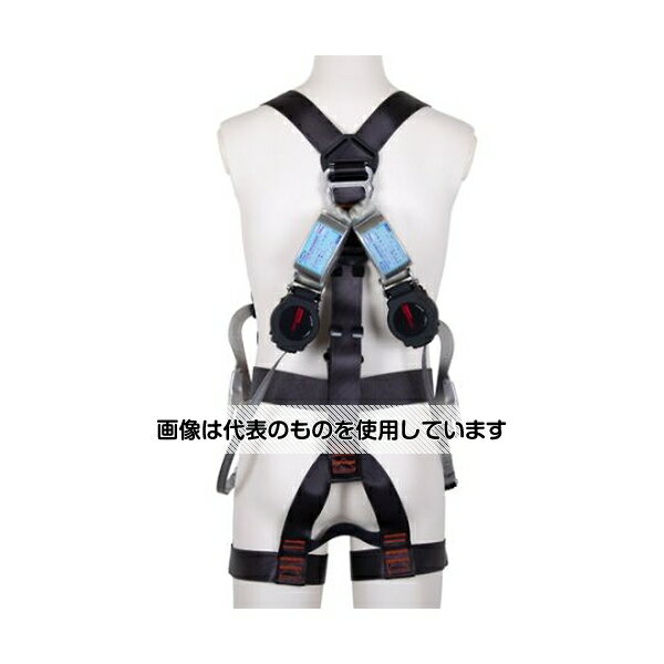 藤井電工 墜落制止用器具(フルハーネス/巻取式ツインランヤード付) EA998FF-51 入数:1個