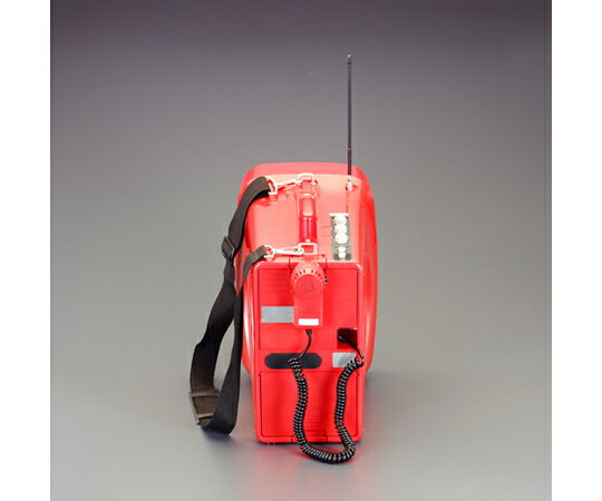 アズワン(AS ONE) 30W メガホン(チューナー内蔵・ショルダー型/サイレン) EA916X-44A 入数：1台 2